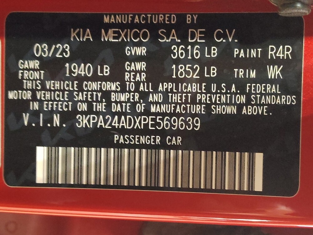 2023 Kia Rio in Live Oak, TX 78233 - 18146050 33