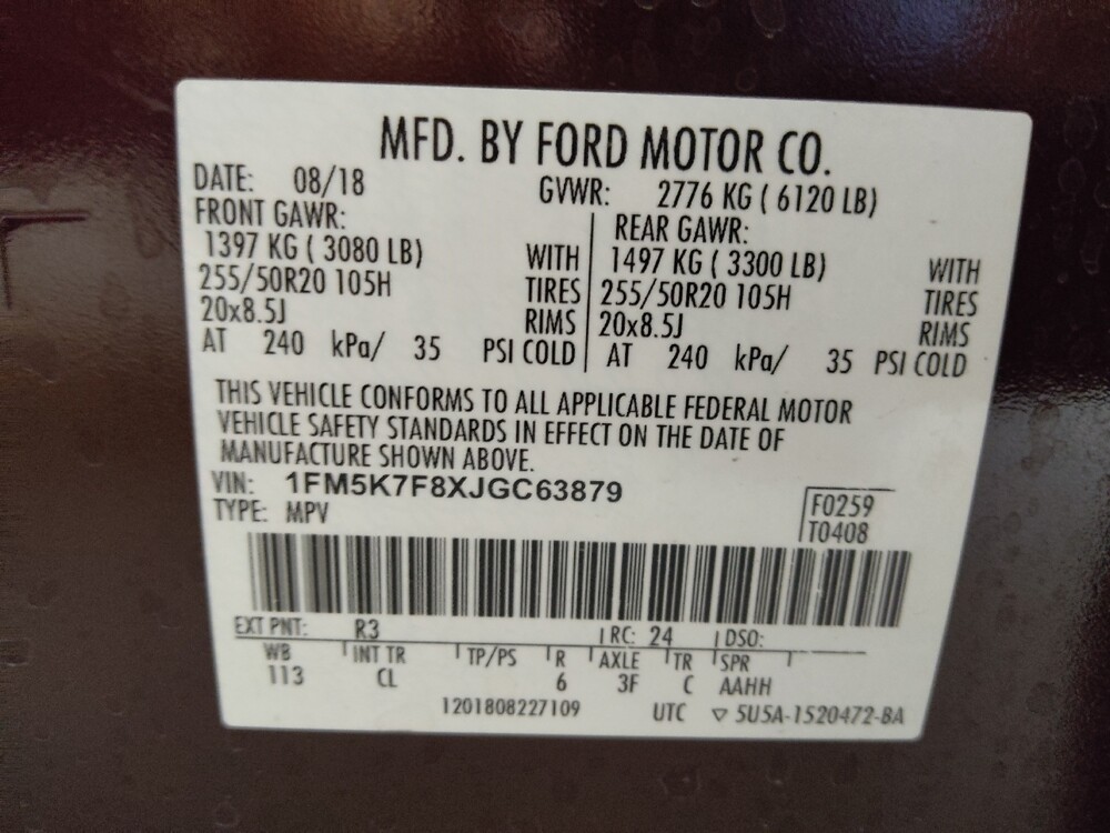 2018 Ford Explorer in Fort Myers, FL 33907 - 18146063 33