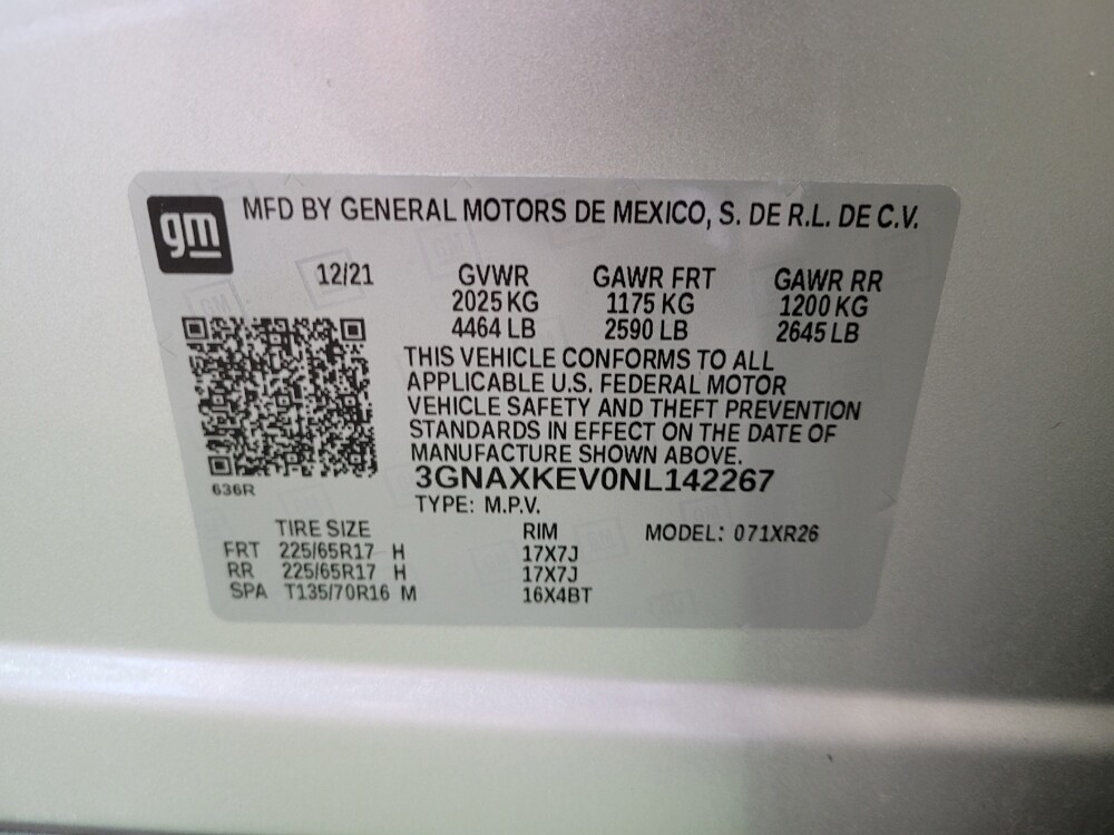 2022 Chevrolet Equinox in Maple Heights, OH 44137 - 18146130 33