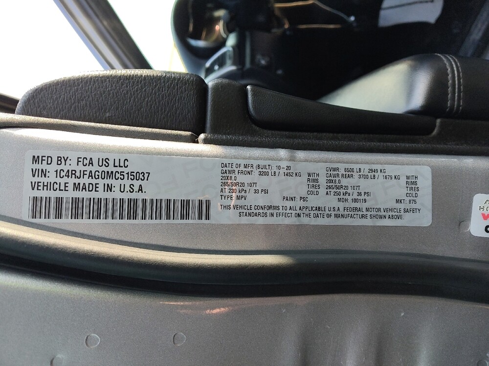 2021 Jeep Grand Cherokee in Midlothian, IL 60445 - 18146166 33