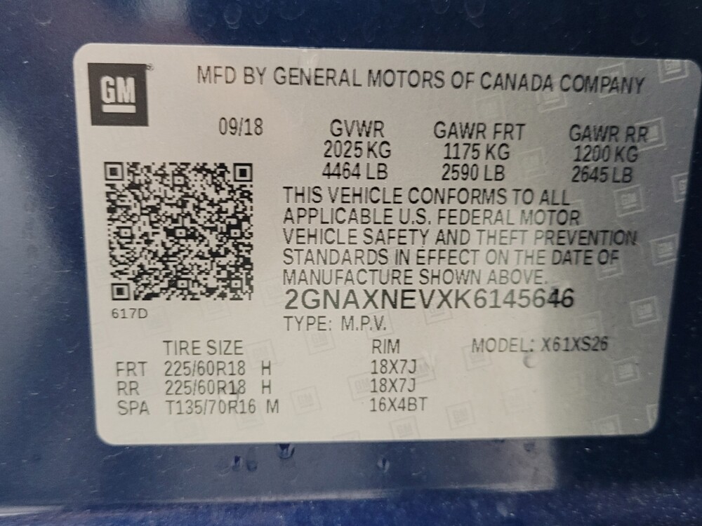 2019 Chevrolet Equinox in Huntsville, AL 35816 - 18146309 33