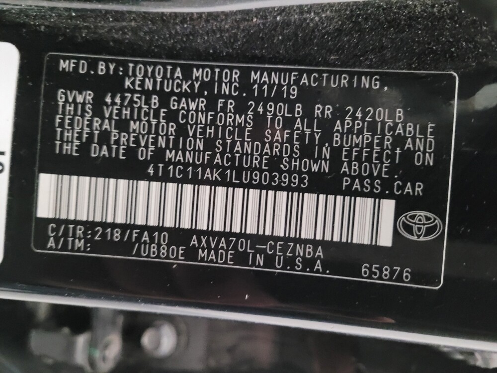 2020 Toyota Camry in Montclair, CA 91763 - 18146312 33