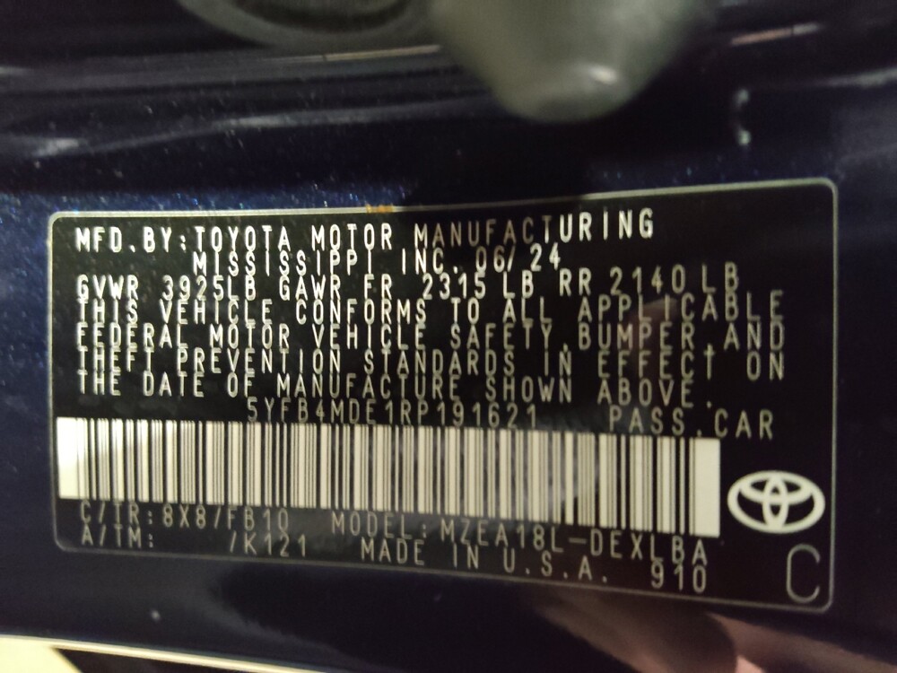 2024 Toyota Corolla in Arlington, TX 76011 - 18146321 33