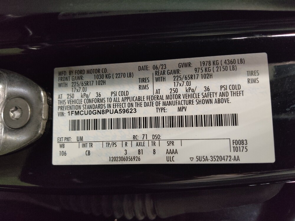 2023 Ford Escape in Live Oak, TX 78233 - 18146322 33