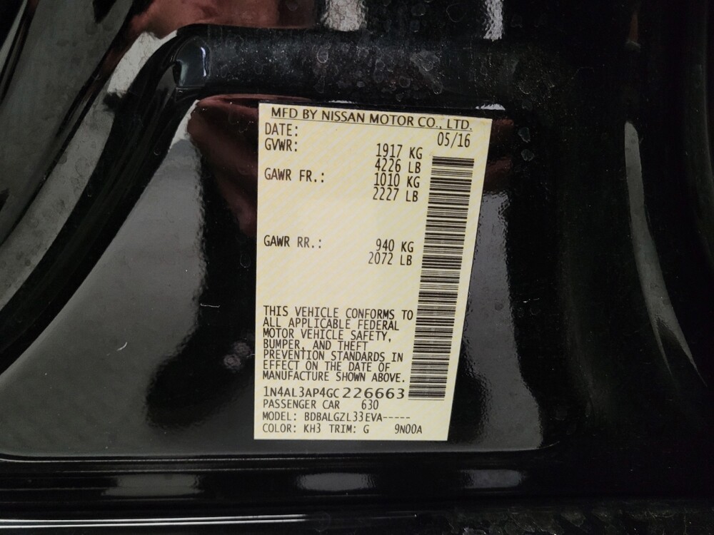 2016 Nissan Altima in Riverside, CA 92504 - 18146336 33