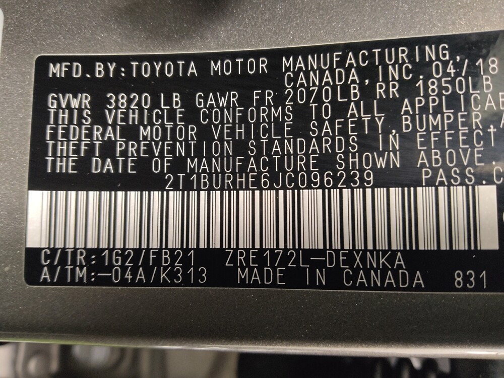 2018 Toyota Corolla in Stone Mountain, GA 30083 - 18146452 33