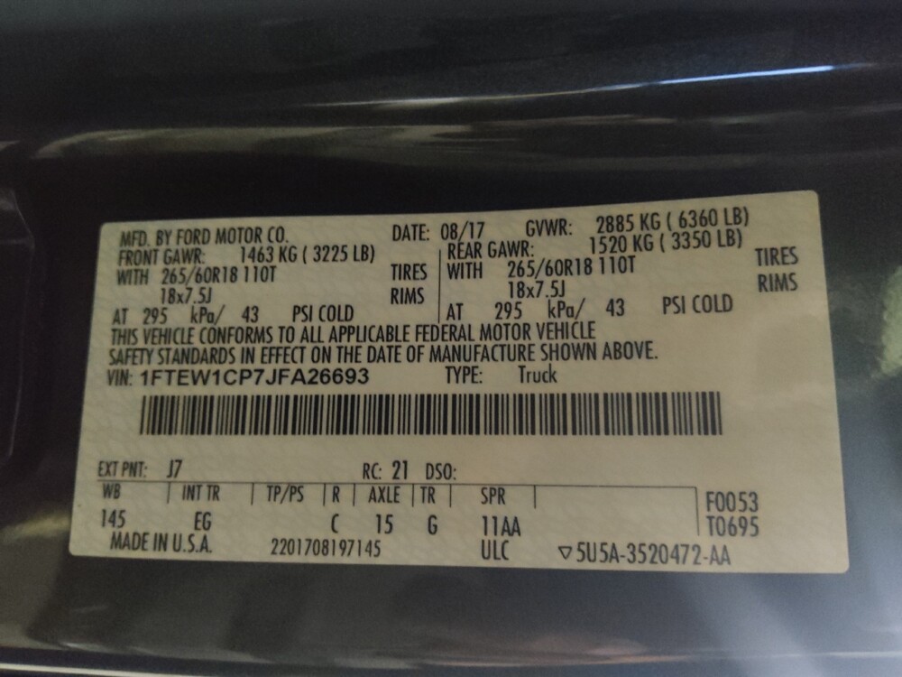 2018 Ford F150 in Stone Mountain, GA 30083 - 18146469 33