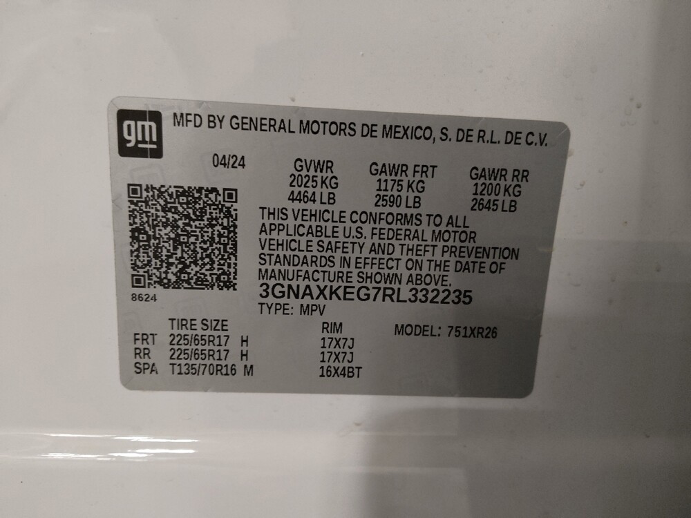 2024 Chevrolet Equinox in Live Oak, TX 78233 - 18146485 33