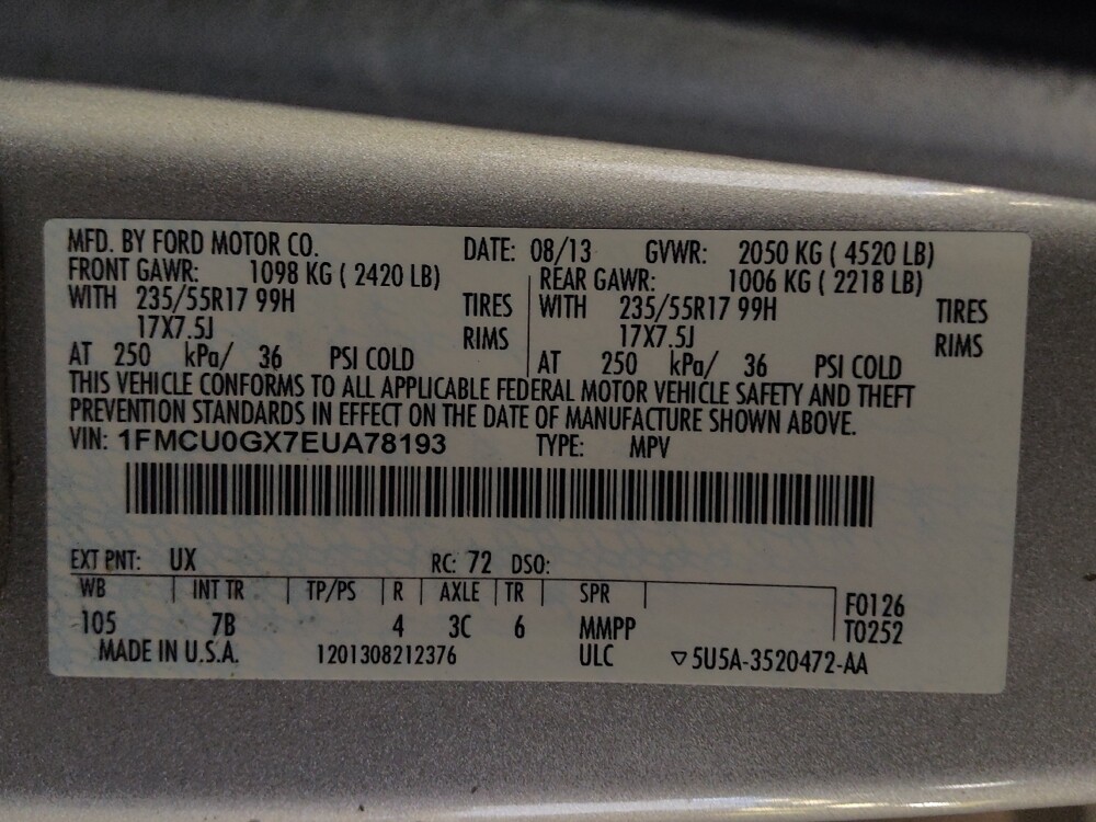 2014 Ford Escape in Orlando, FL 32808 - 18146523 33