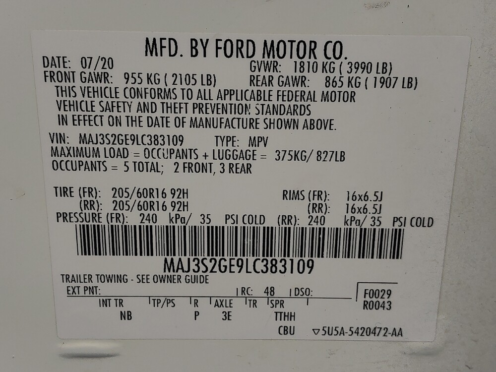 2020 Ford EcoSport in Houston, TX 77074 - 18146713 33