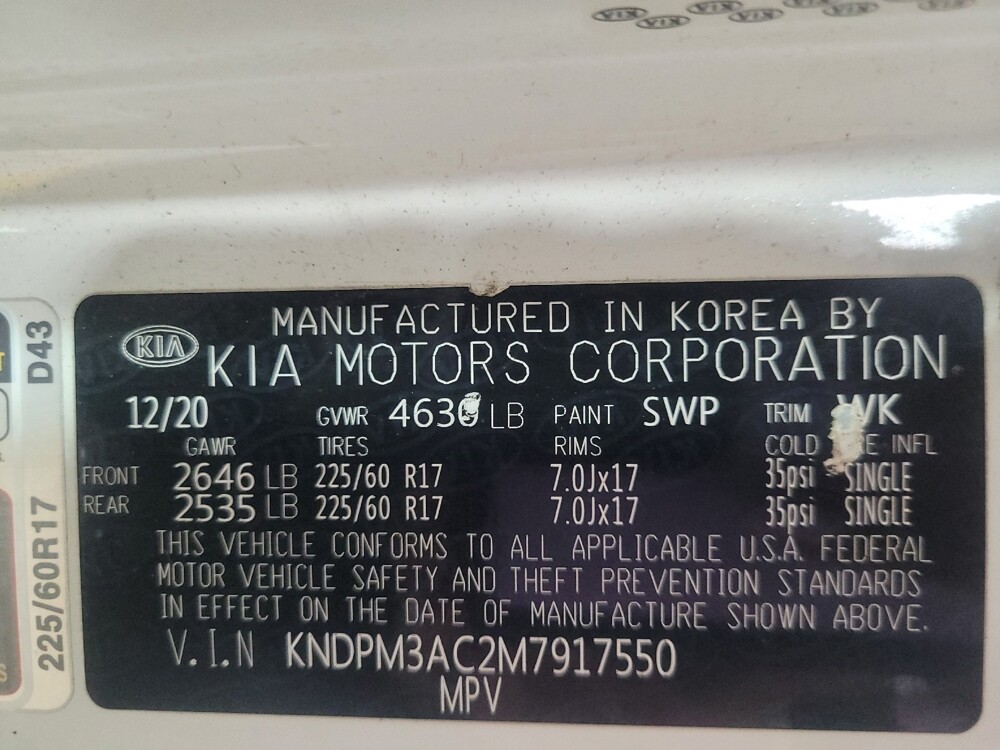2021 Kia Sportage in Marietta, GA 30062 - 18146840 33