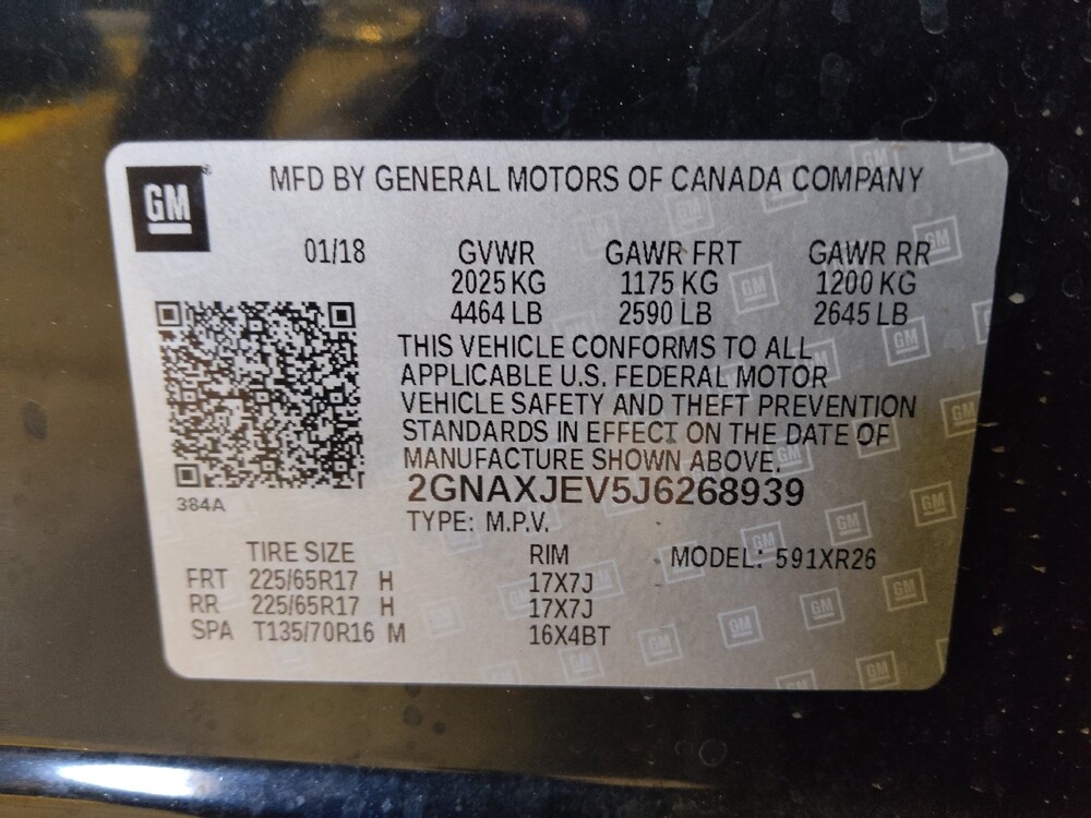 2018 Chevrolet Equinox in Hialeah, FL 33014 - 18146888 33