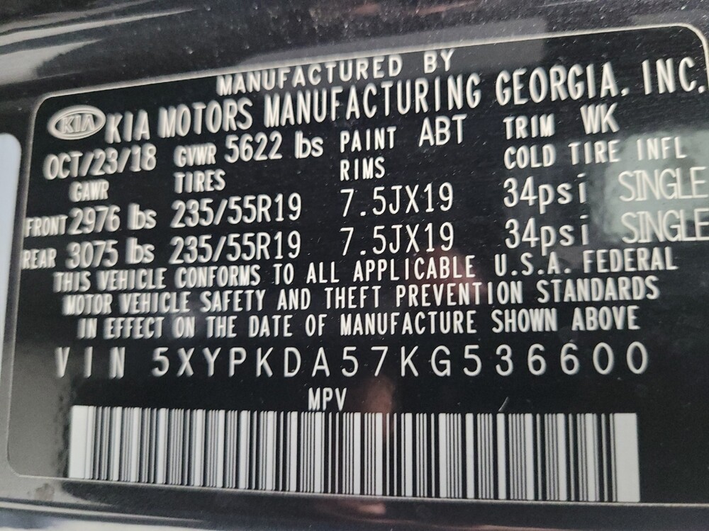 2019 Kia Sorento in Las Vegas, NV 89104 - 18146894 33