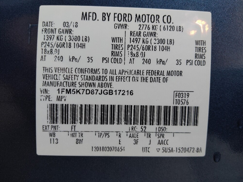 2018 Ford Explorer in Houston, TX 77034 - 18146903 33