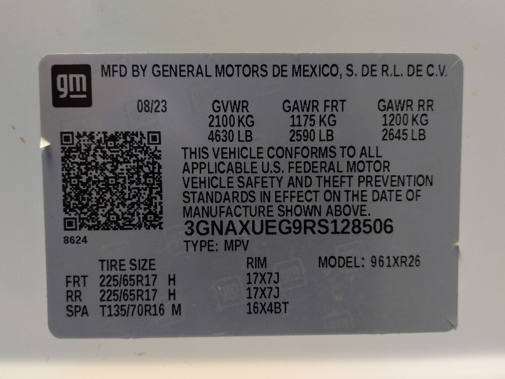 2024 Chevrolet Equinox in Houston, TX 77034 - 18146937 33