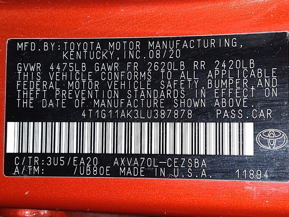 2020 Toyota Camry in Plano, TX 75074 - 18146946 33