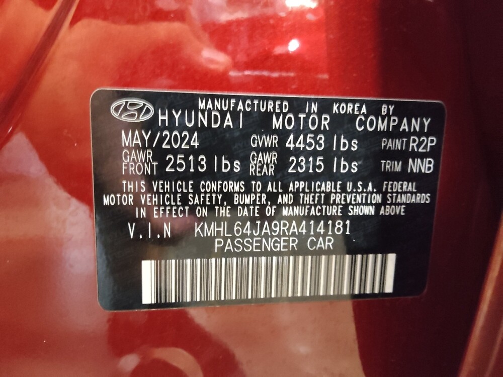 2024 Hyundai Sonata in Tulsa, OK 74145 - 18146960 33