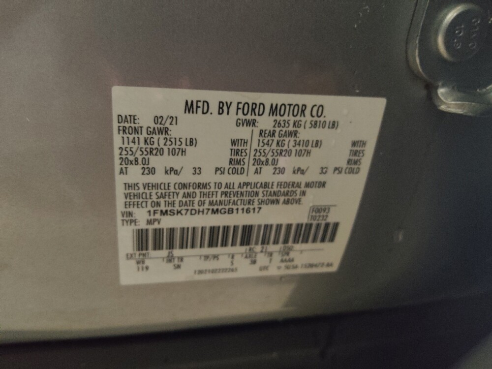 2021 Ford Explorer in Union City, GA 30291 - 18147079 33
