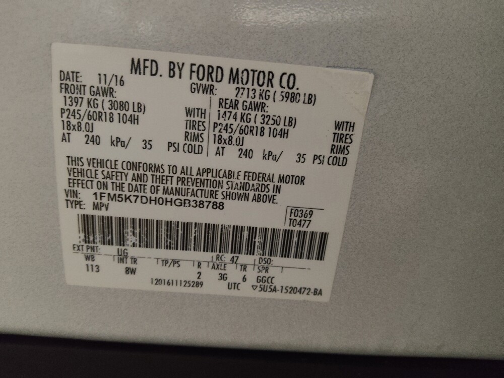 2017 Ford Explorer in Union City, GA 30291 - 18147082 33