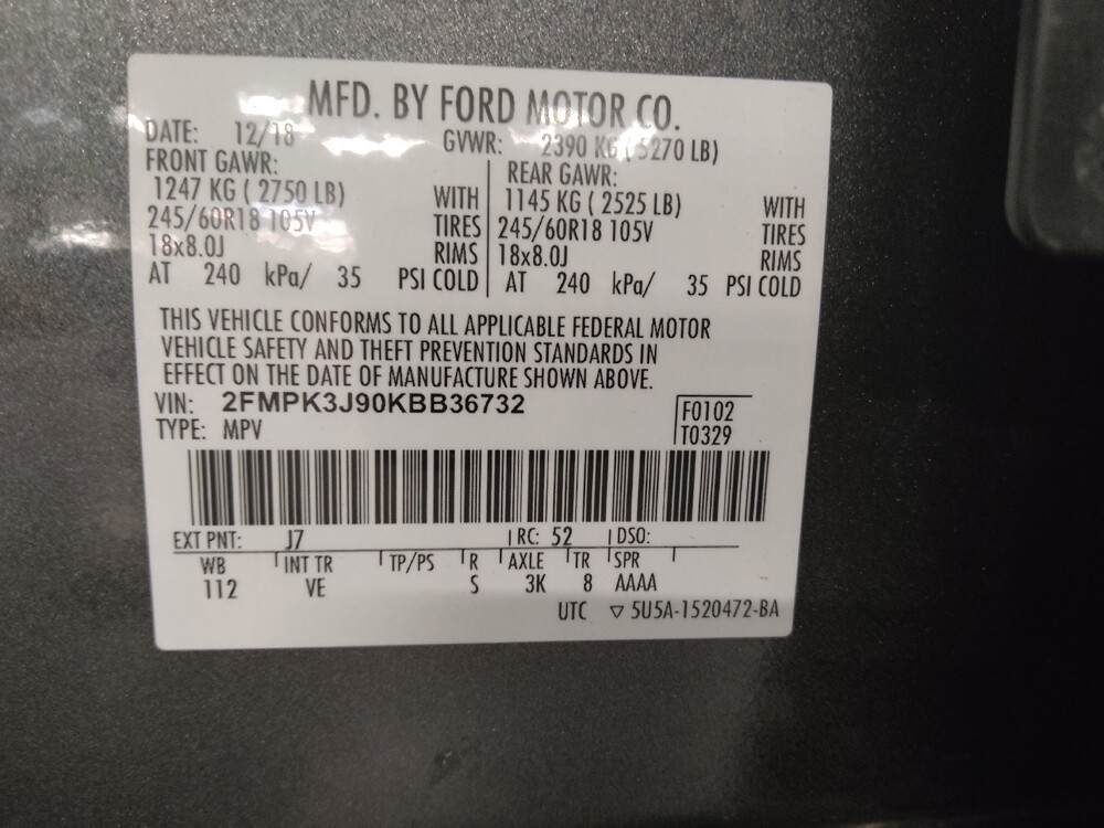 2019 Ford Edge in Live Oak, TX 78233 - 18147103 33