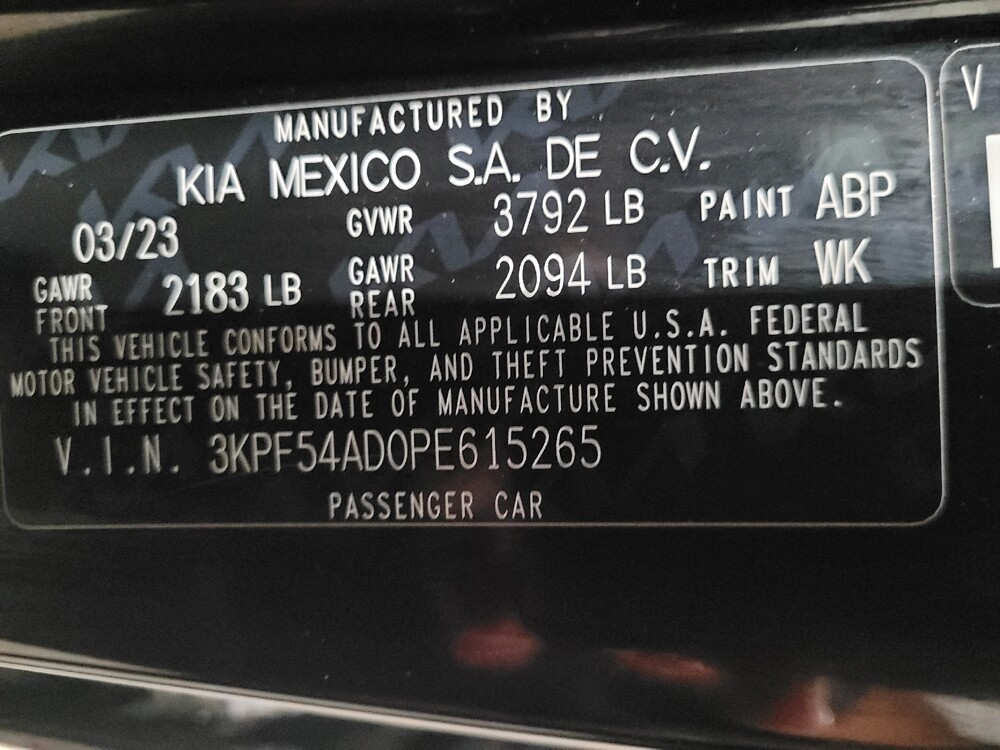 2023 Kia Forte in Owings Mills, MD 21117 - 18147234 33