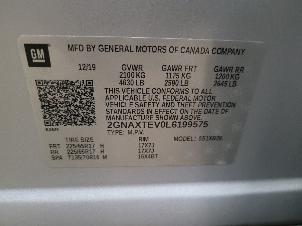2020 Chevrolet Equinox in Woodbridge, VA 22191 - 18147250 33
