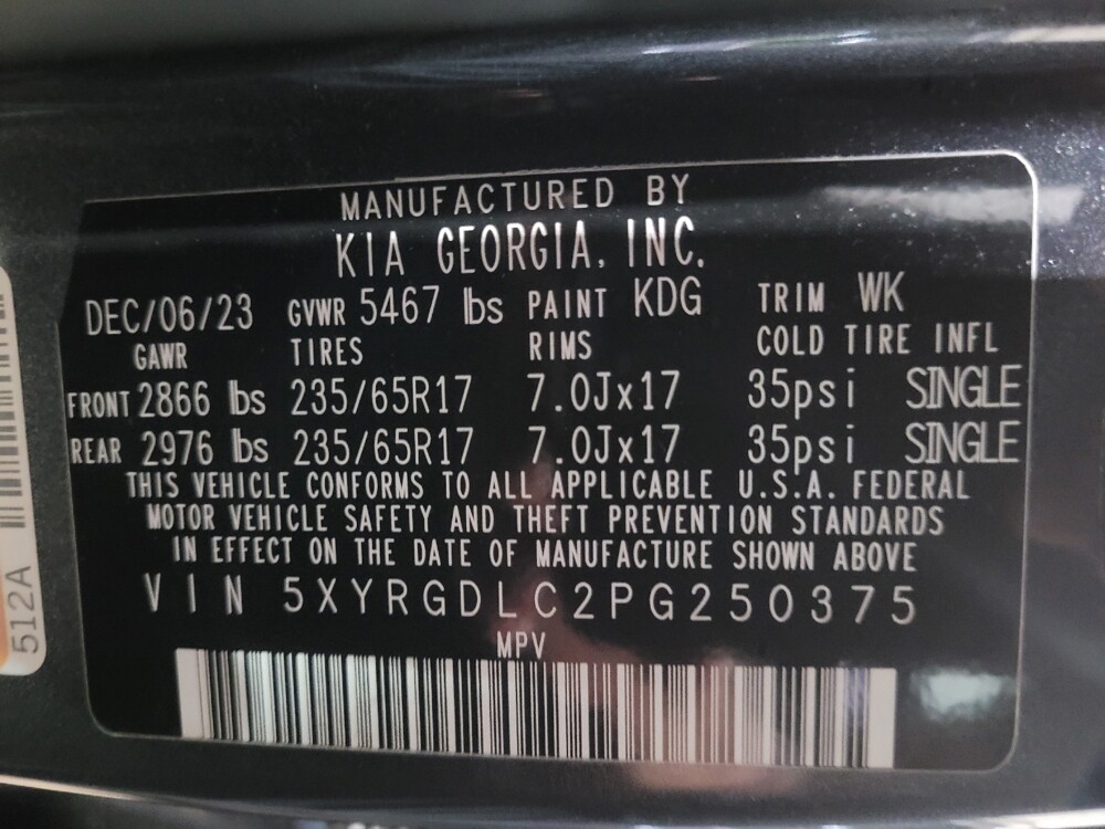 2023 Kia Sorento in New Castle, DE 19720 - 18147251 33