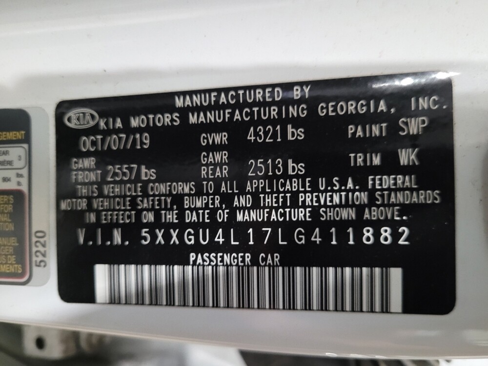2020 Kia Optima in Williamstown, NJ 8094 - 18147404 33