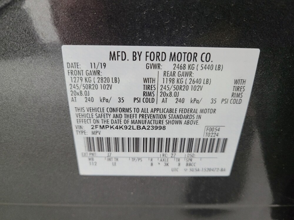 2020 Ford Edge in Fairfield, OH 45014 - 18147445 33
