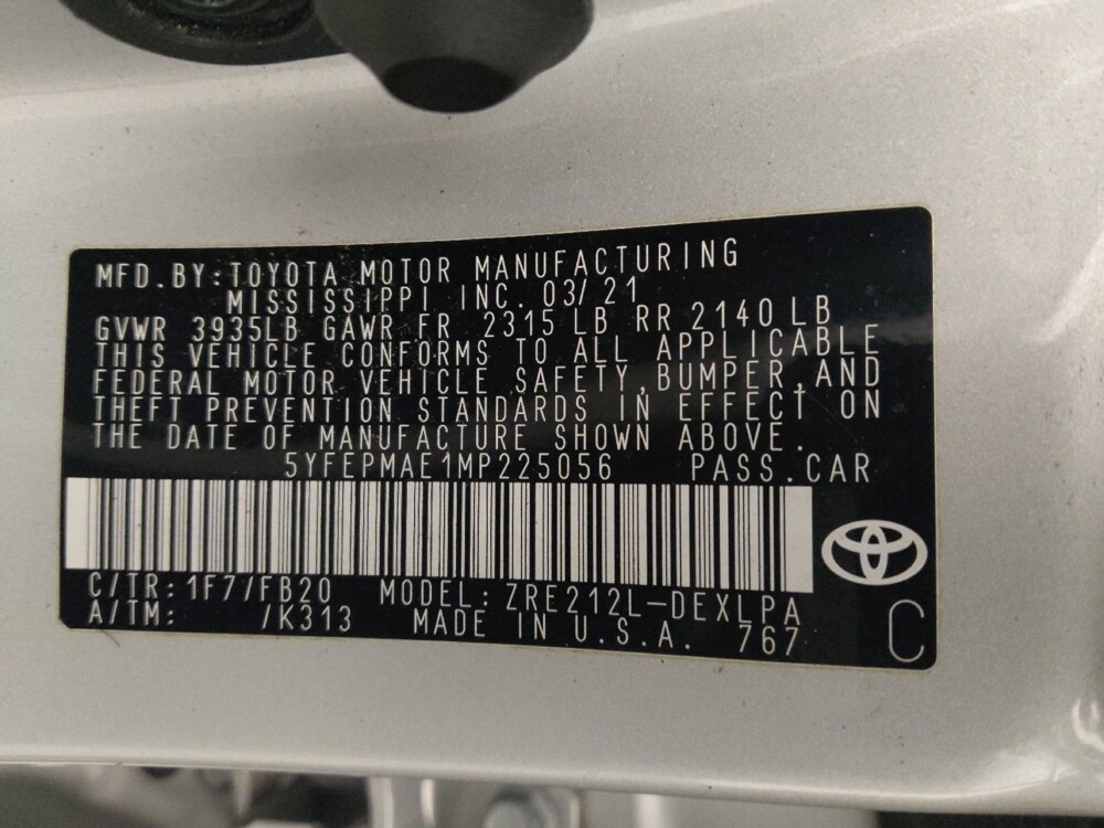 2021 Toyota Corolla in Glendale, AZ 85301 - 18147454 33