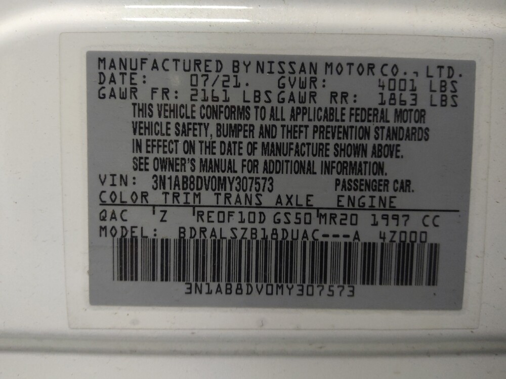 2021 Nissan Sentra in Glendale, AZ 85301 - 18147459 33