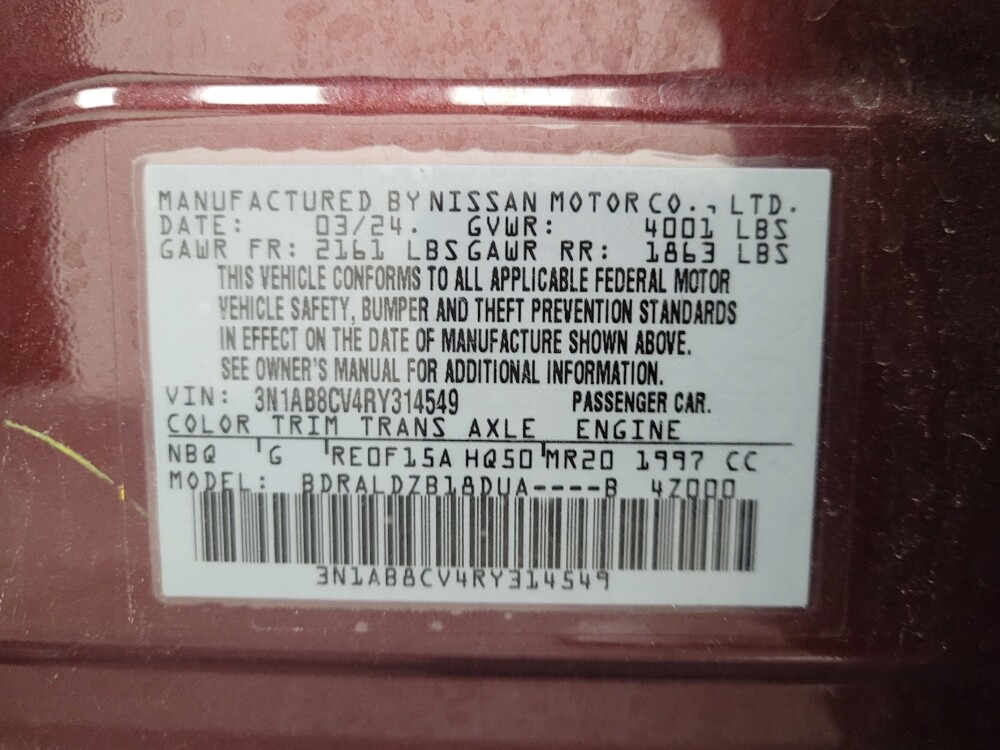 2024 Nissan Sentra in Las Vegas, NV 89104 - 18147500 33