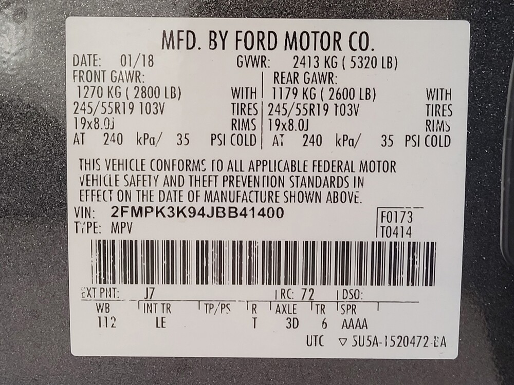 2018 Ford Edge in Orlando, FL 32808 - 18147509 33