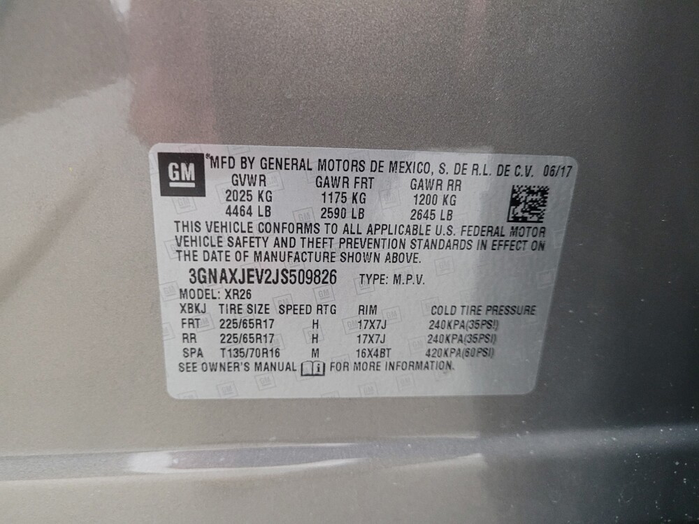 2018 Chevrolet Equinox in Ft Wayne, IN 46805 - 18147525 33