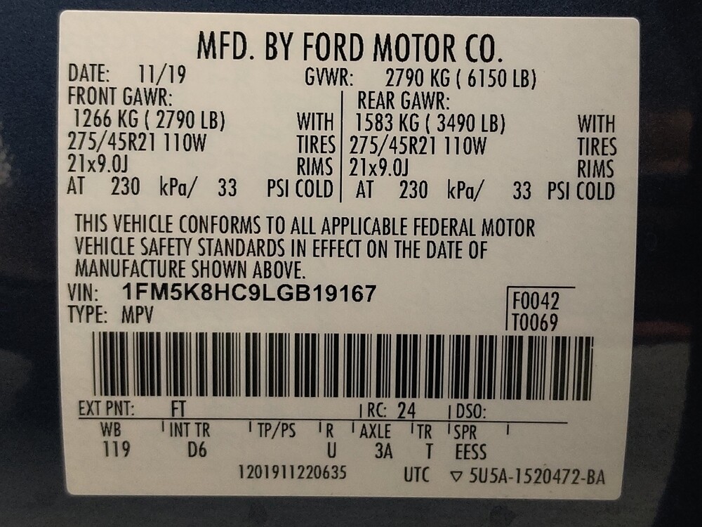 2020 Ford Explorer in Sanford, FL 32773 - 18147532 33