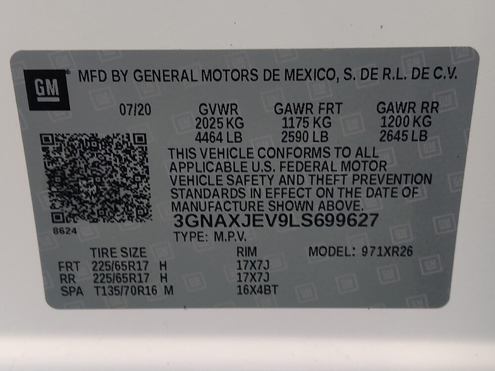 2020 Chevrolet Equinox in Houston, TX 77060 - 18147599 33