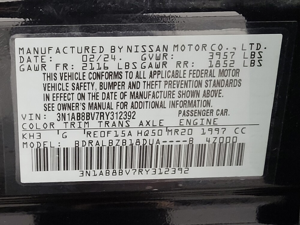 2024 Nissan Sentra in Houston, TX 77060 - 18147611 33