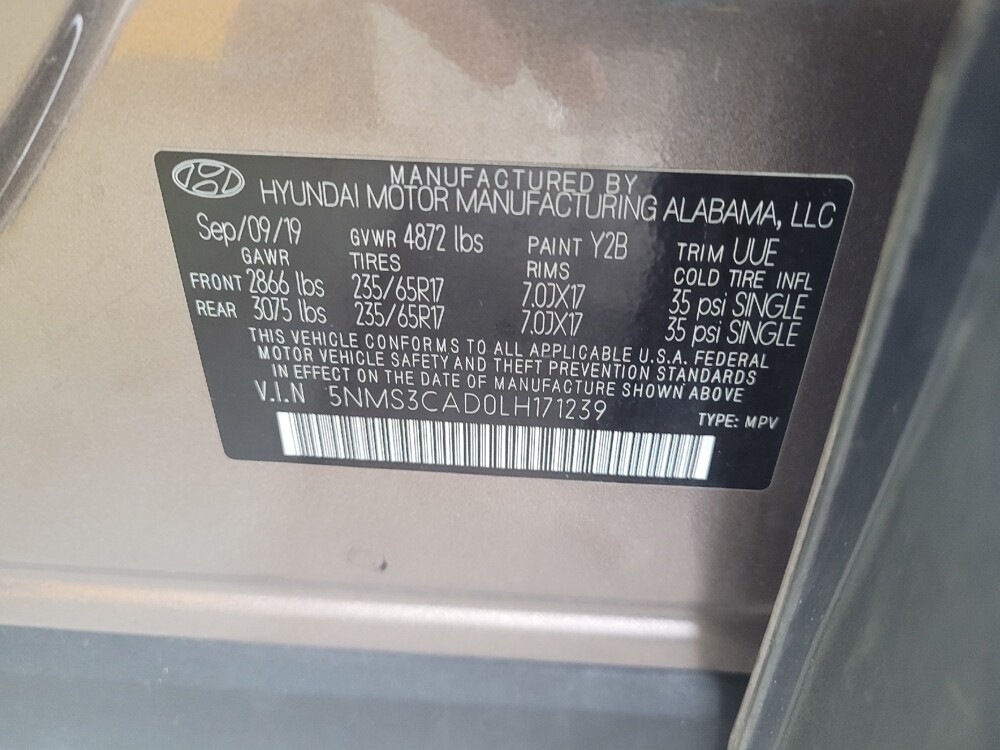 2020 Hyundai Santa Fe in Miamisburg, OH 45342 - 18147656 33