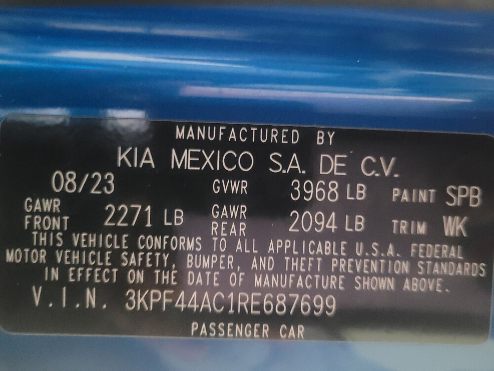2024 Kia Forte in Union City, GA 30291 - 18147671 33