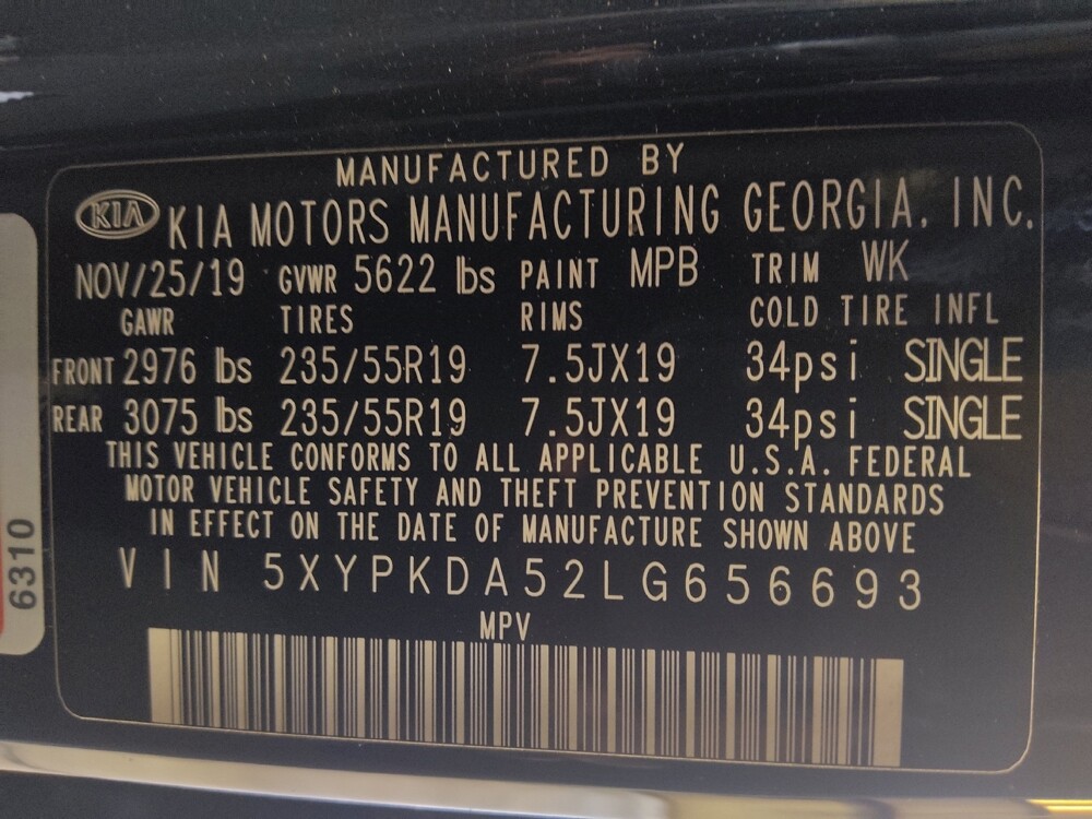 2020 Kia Sorento in Ocala, FL 34471 - 18147692 33