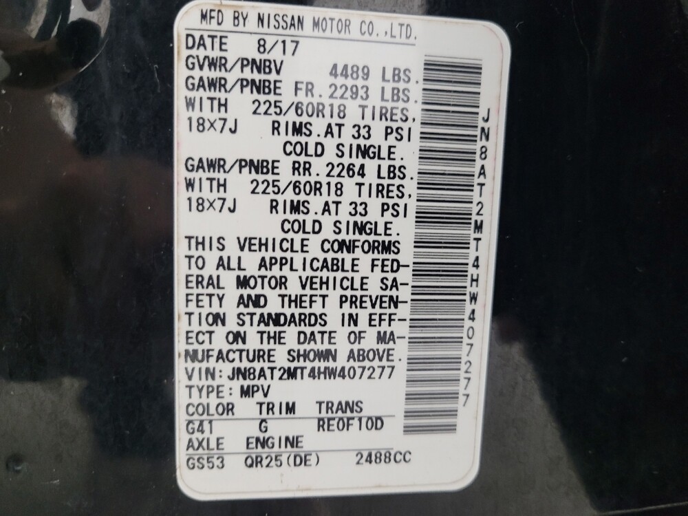 2017 Nissan Rogue in Antioch, TN 37013 - 18147716 33