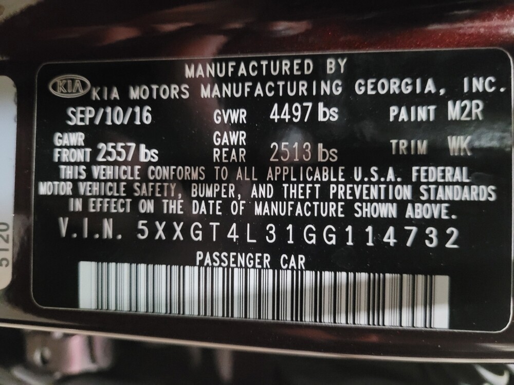 2016 Kia Optima in Newport News, VA 23601 - 18147775 33