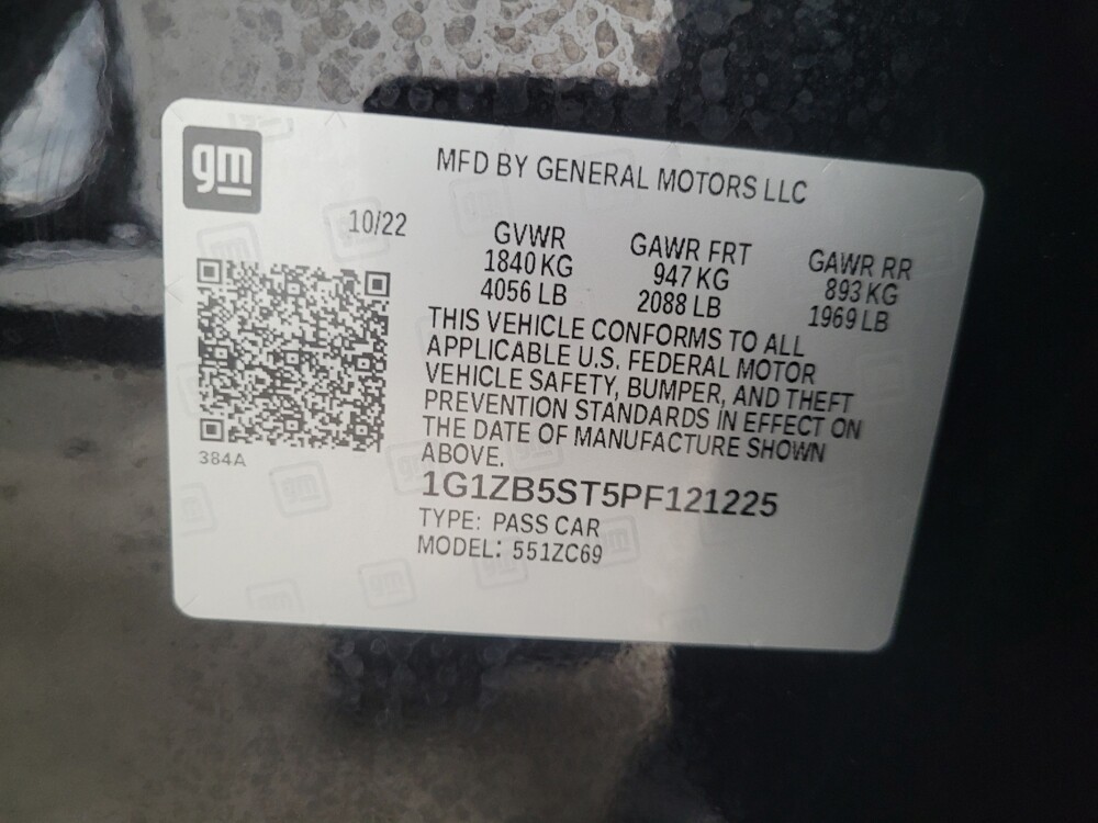 2023 Chevrolet Malibu in Union City, GA 30291 - 18147779 33