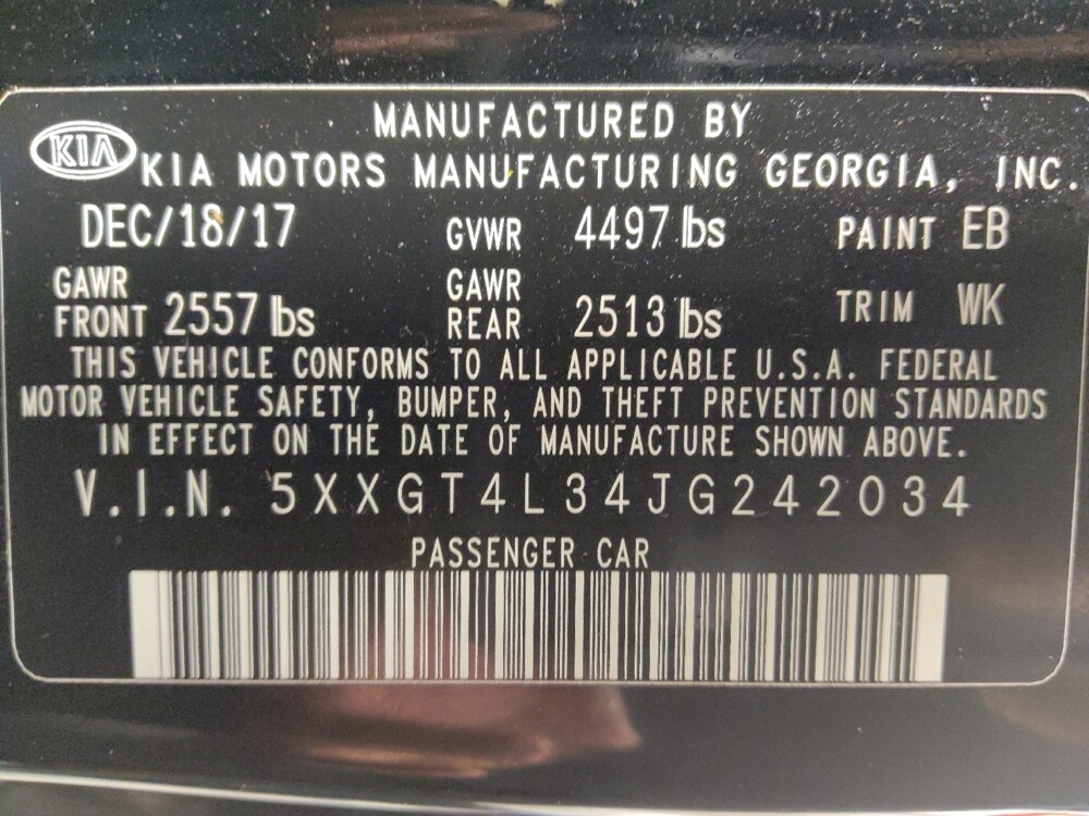 2018 Kia Optima in Houston, TX 77060 - 18147783 33