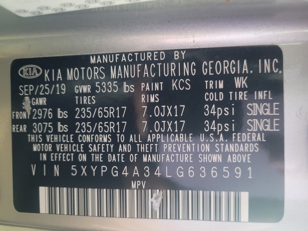 2020 Kia Sorento in Marietta, GA 30062 - 18147818 33
