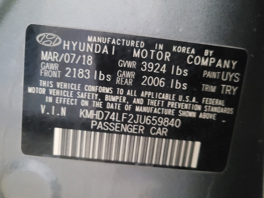 2018 Hyundai Elantra in Columbus, GA 31909 - 18147839 33