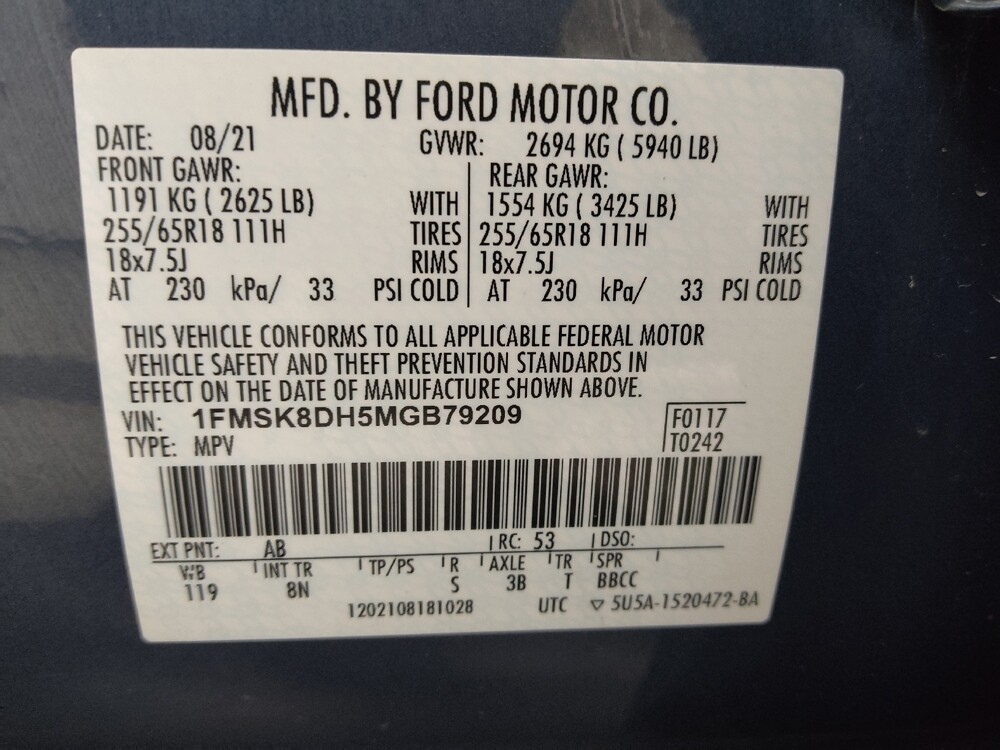 2021 Ford Explorer in St. Louis, MO 63125 - 18147908 33