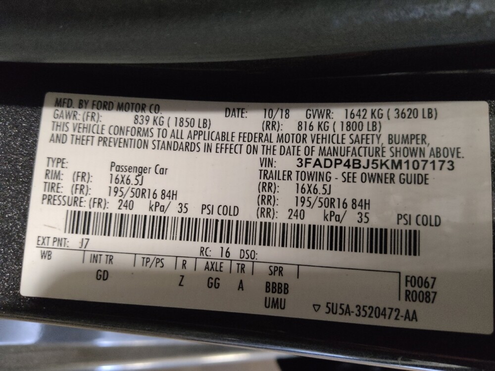 2019 Ford Fiesta in Charleston, SC 29414 - 18147920 33