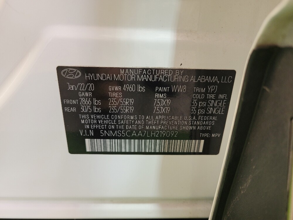 2020 Hyundai Santa Fe in Maple Heights, OH 44137 - 18147937 33