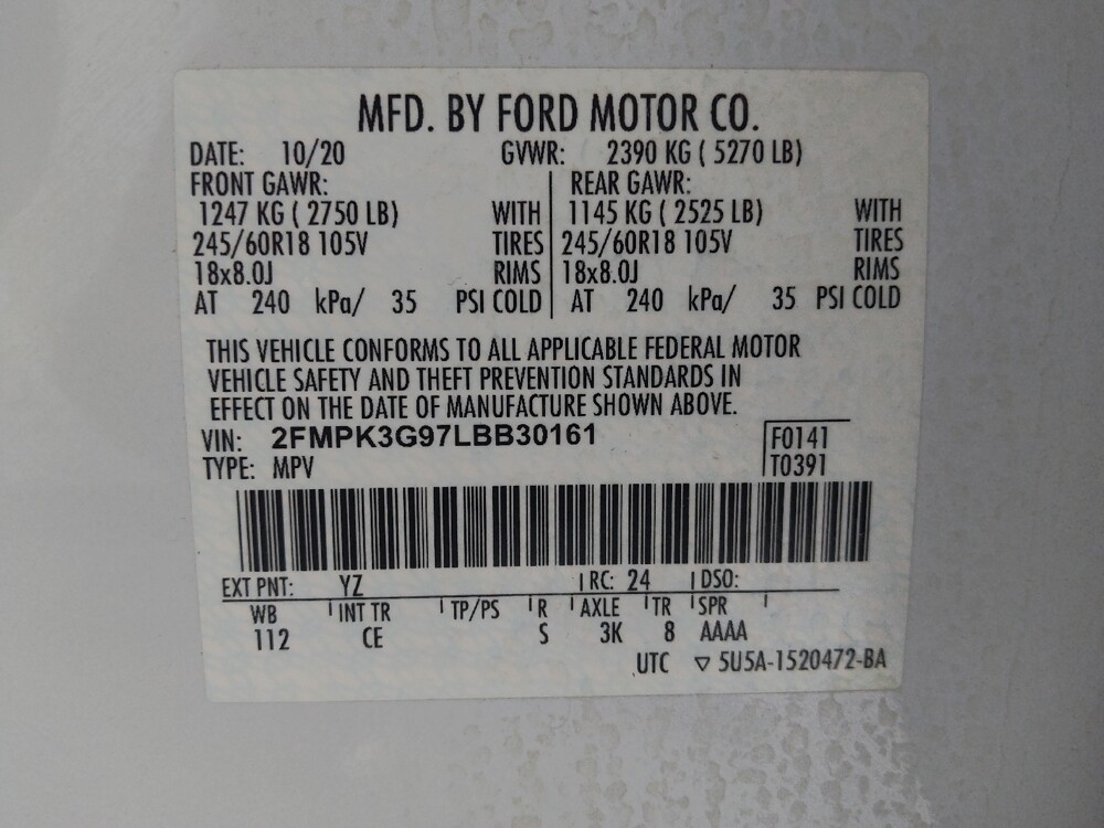 2020 Ford Edge in Marietta, GA 30062 - 18147999 33